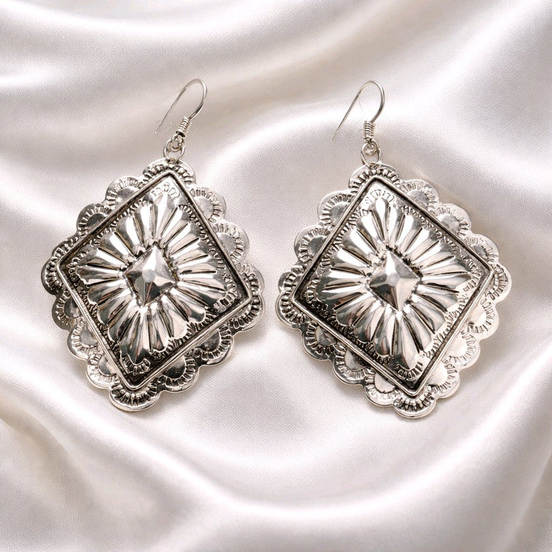 RICHEERA Silver-Plated Earrings