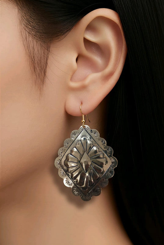 RICHEERA Gold-Plated Earrings - Side Image