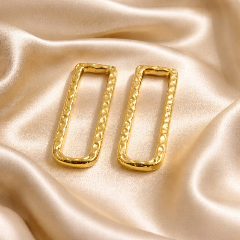 RICHEERA Gold-Plated Earrings - Back Image