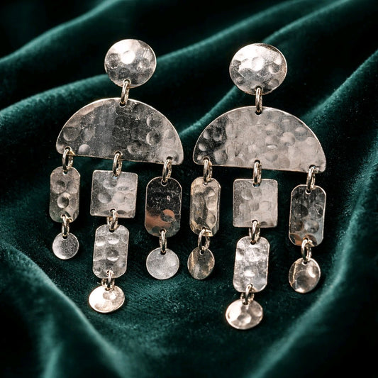 RICHEERA Silver-Plated Earrings