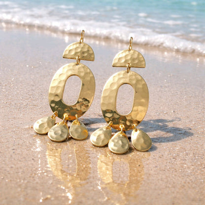 RICHEERA Gold-Plated Earrings - Back Image