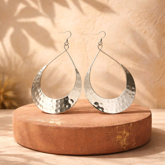 RICHEERA Silver-Plated Earrings - Side Image