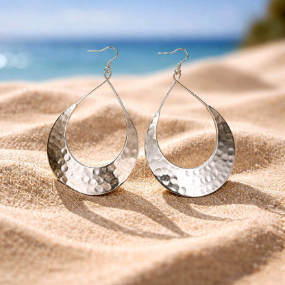 RICHEERA Silver-Plated Earrings - Back Image