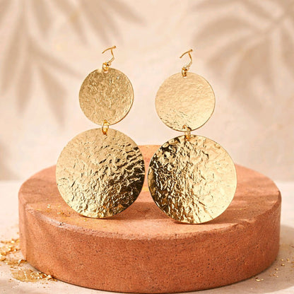 RICHEERA Gold-Plated Earrings - Side Image