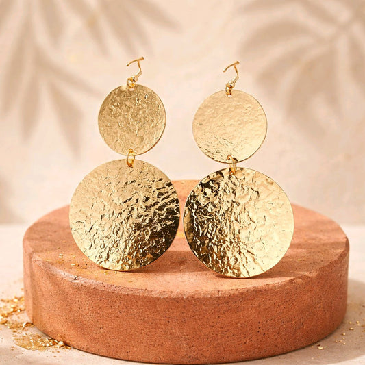 RICHEERA Gold-Plated Earrings - Side Image