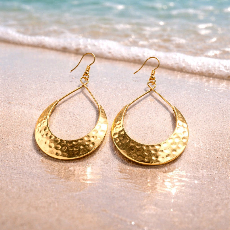 RICHEERA Gold-Plated Earrings - Back Image