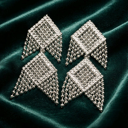 RICHEERA Silver-Plated Earrings
