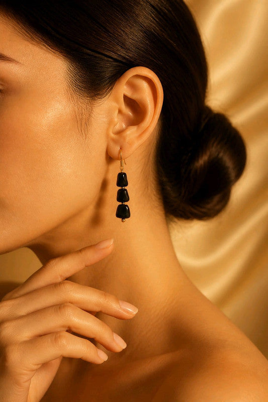 RICHEERA Gold-Plated Earrings - Side Image