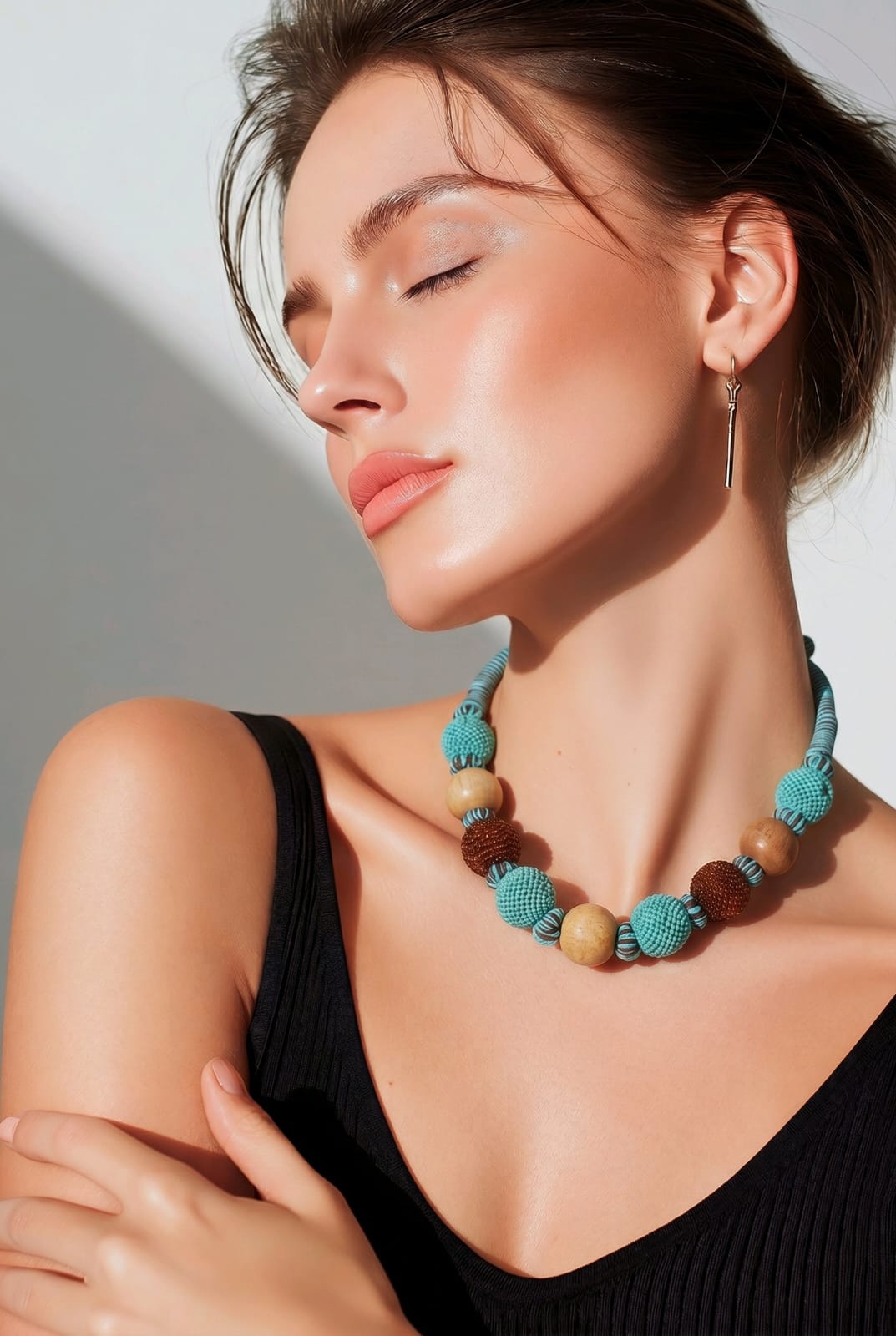 RICHEERA Handcrafted Ethnic Necklace