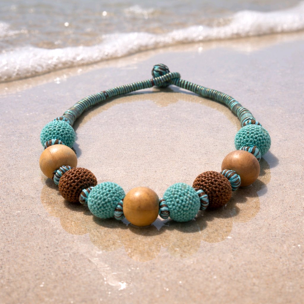 RICHEERA Handcrafted Ethnic Necklace