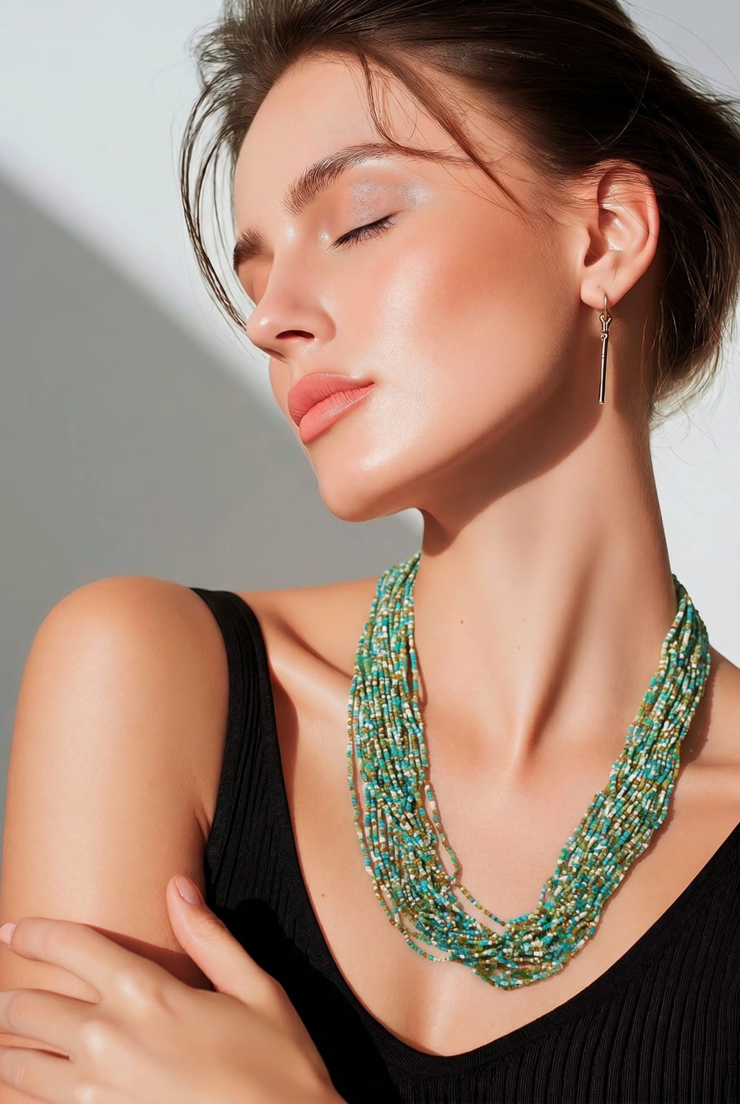 RICHEERA Handcrafted Fusion Necklace