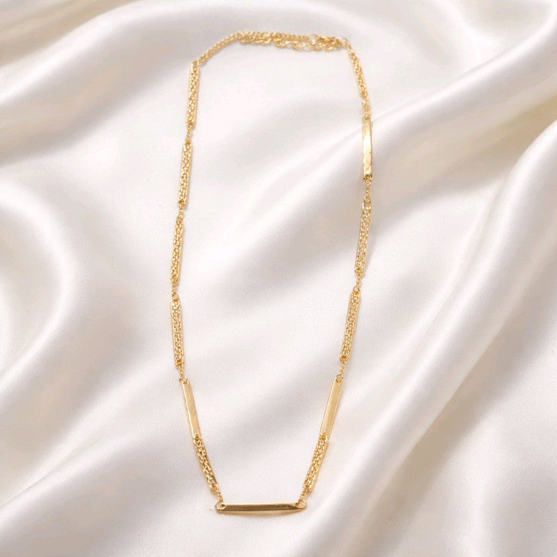 RICHEERA Gold-Plated Handcrafted Western Necklace