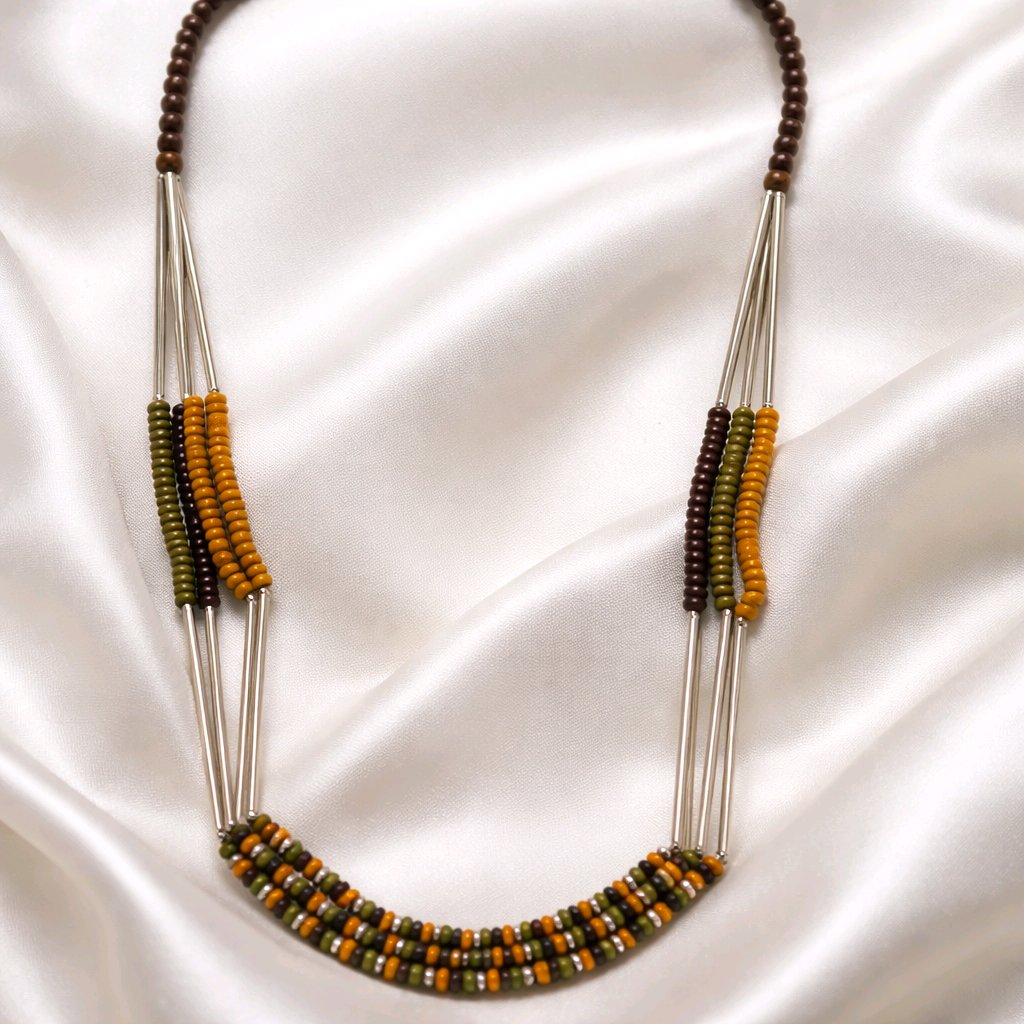 RICHEERA Silver-Plated Handcrafted Western Necklace