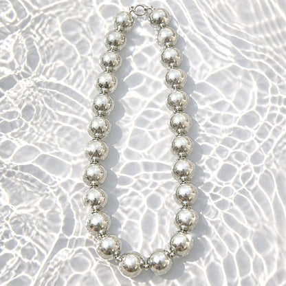RICHEERA Silver-Plated Handcrafted Fusion Necklace