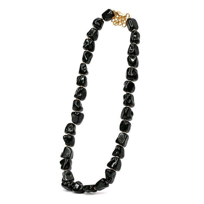 RICHEERA Gold-Plated Handcrafted Western Necklace - Detail Angle