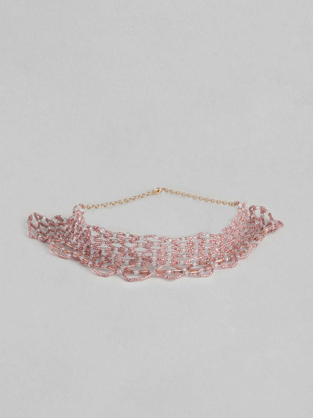 Artificial Beads Choker Necklace