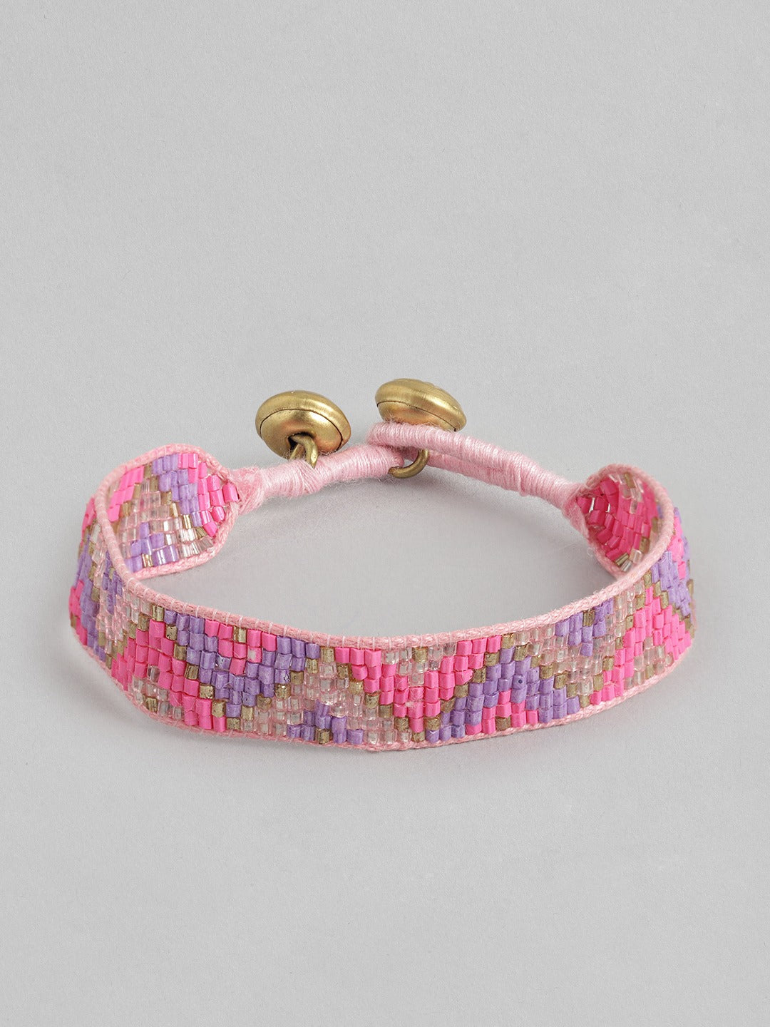 Women Artificial Beads Wraparound Bracelet