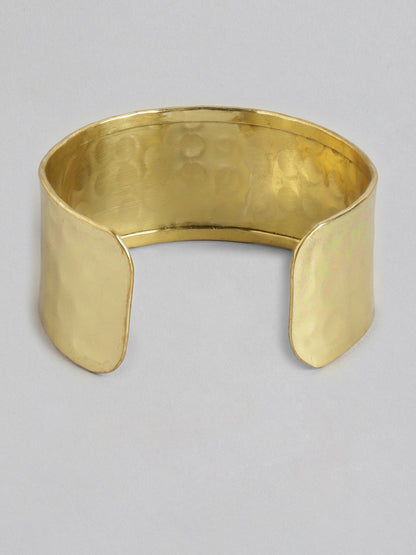 Women Gold-Plated Cuff Bracelet