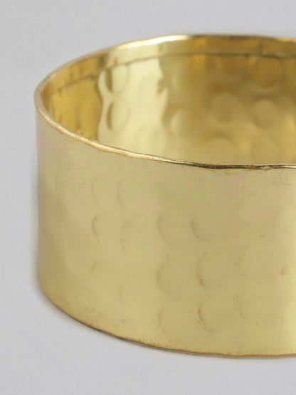 Women Gold-Plated Cuff Bracelet