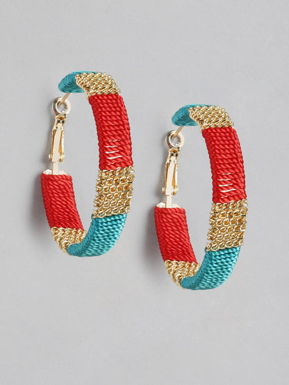 RICHEERA Contemporary Hoop Earrings