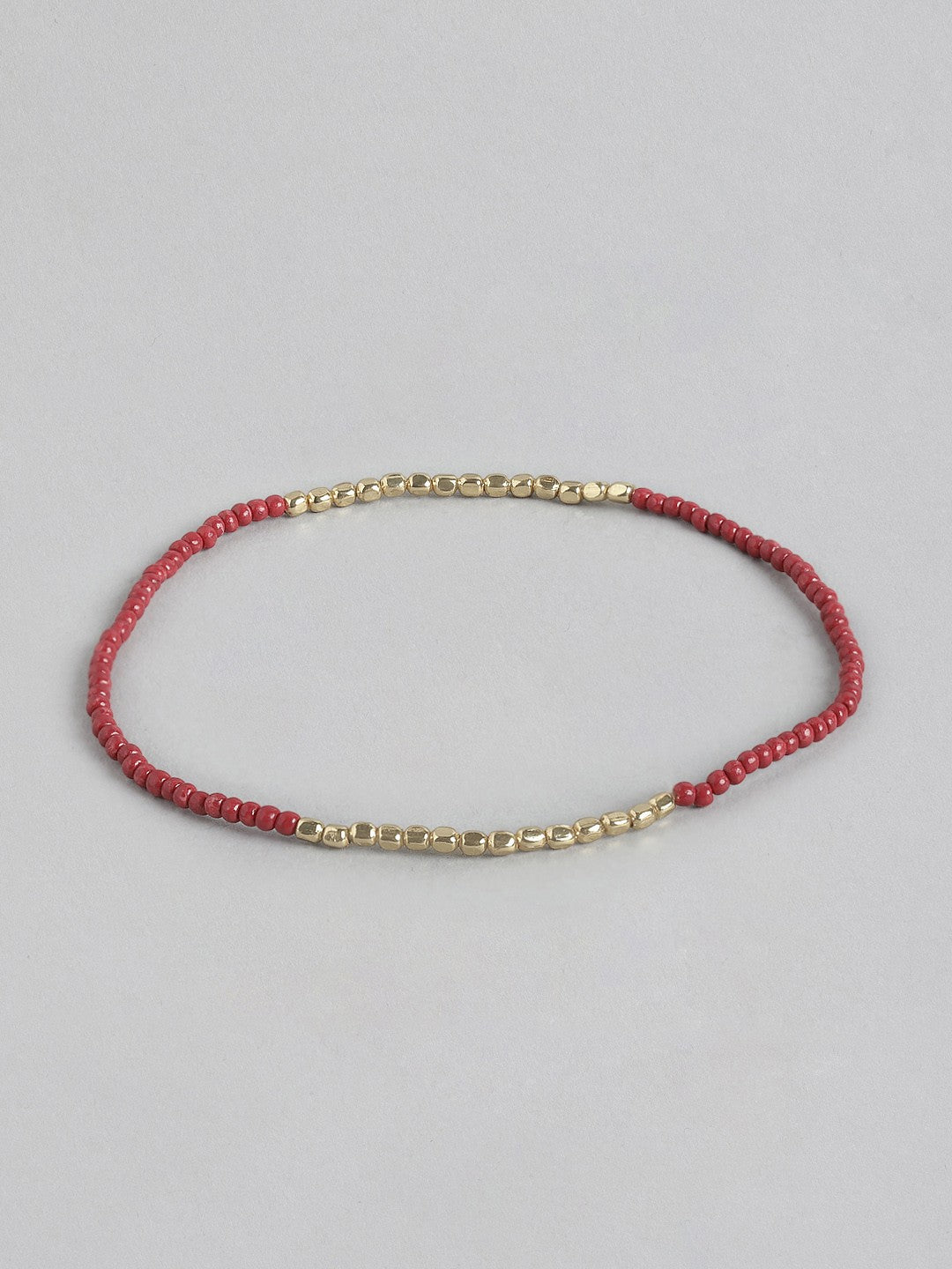 RICHEERA Women Gold-Plated Red Armlet Bracelet