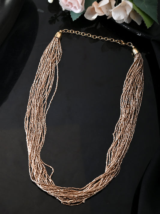 RICHEERA Gold-Plated Layered Necklace