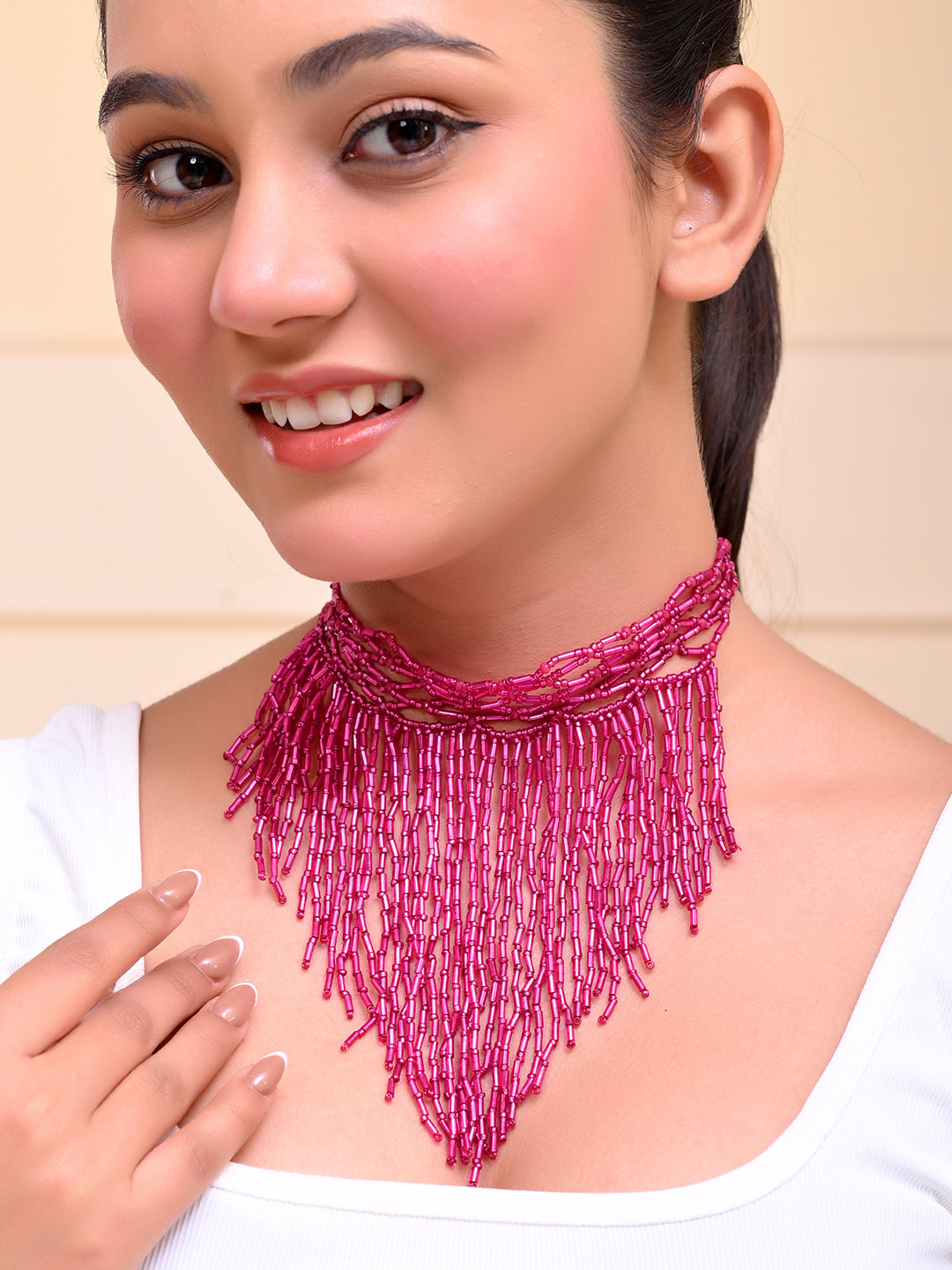 RICHEERA Gold-Plated Layered Necklace