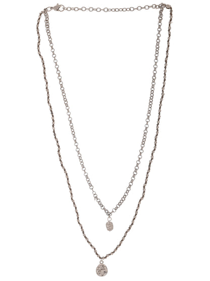 RICHEERA Silver-Plated Necklace