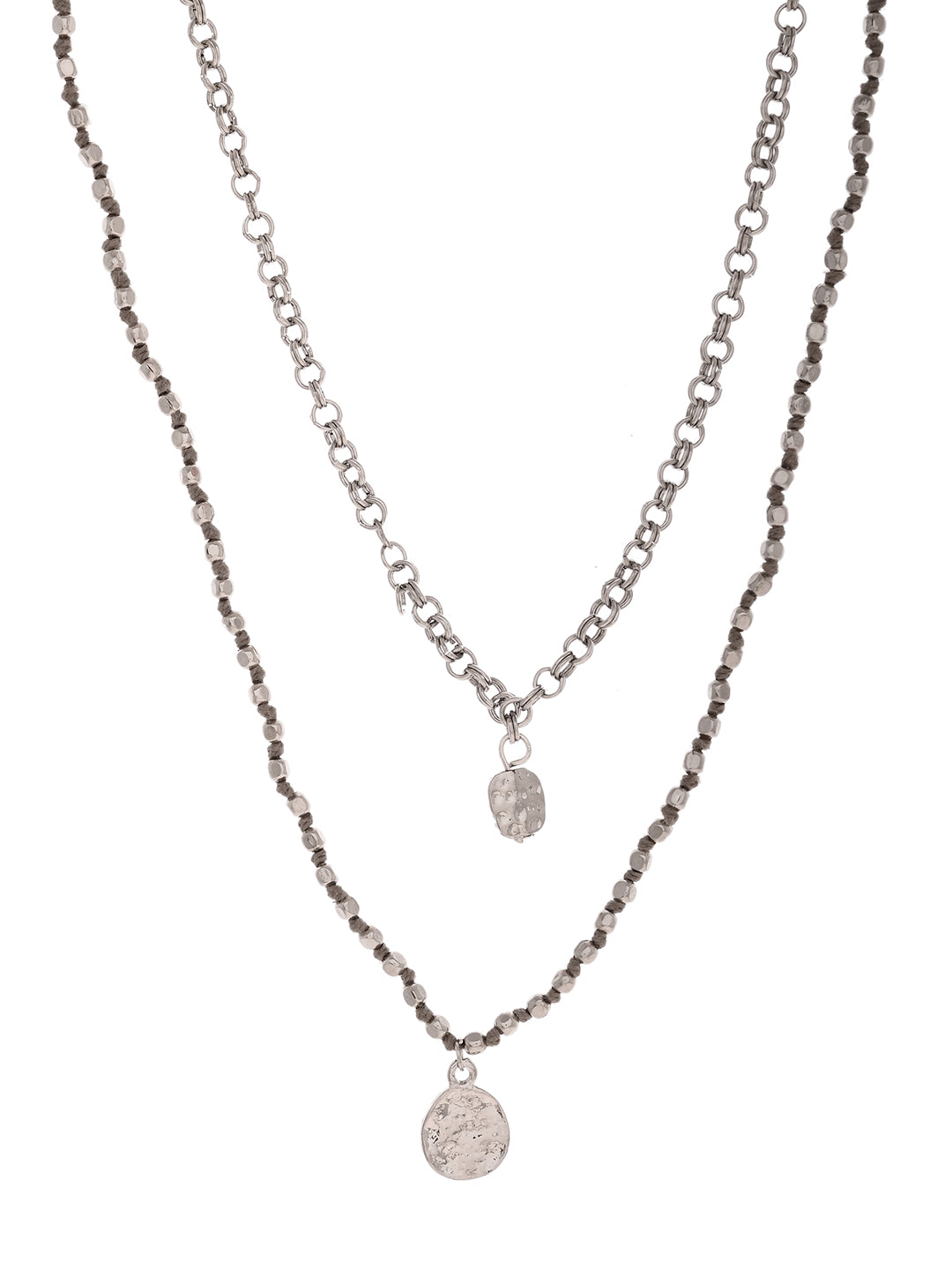 RICHEERA Silver-Plated Necklace