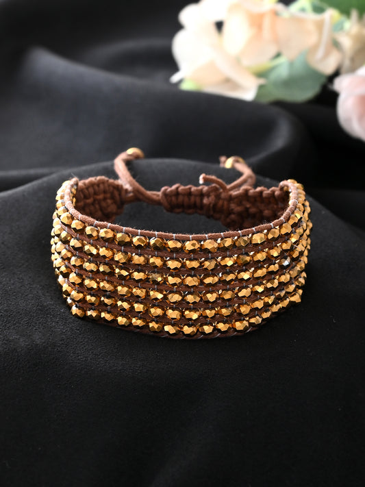 RICHEERA Women Gold-Plated Armlet Bracelet