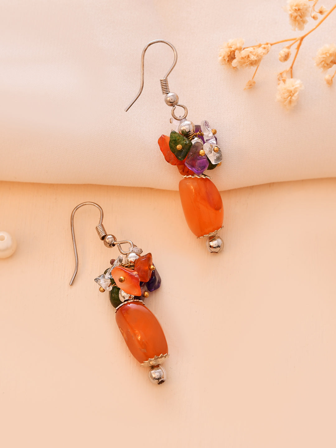 RICHEERA Contemporary Drop Earrings - Richeera