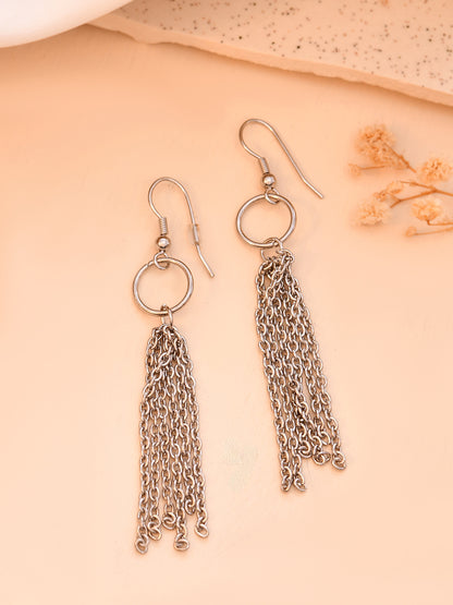 RICHEERA Contemporary Drop Earrings - Richeera