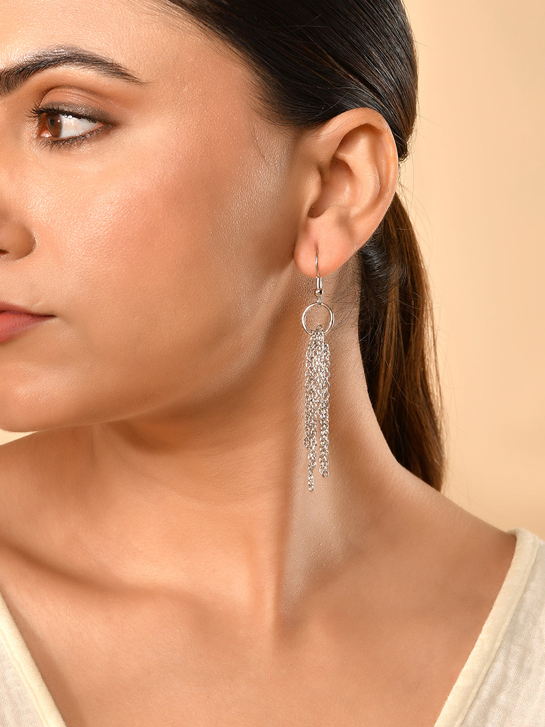 RICHEERA Contemporary Drop Earrings - Richeera