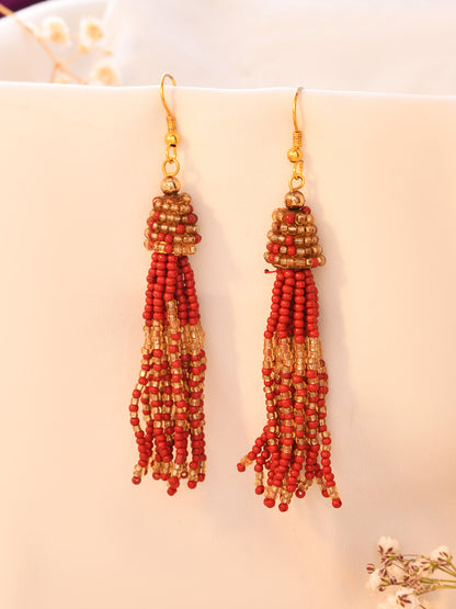 RICHEERA Geometric Drop Earrings - Richeera