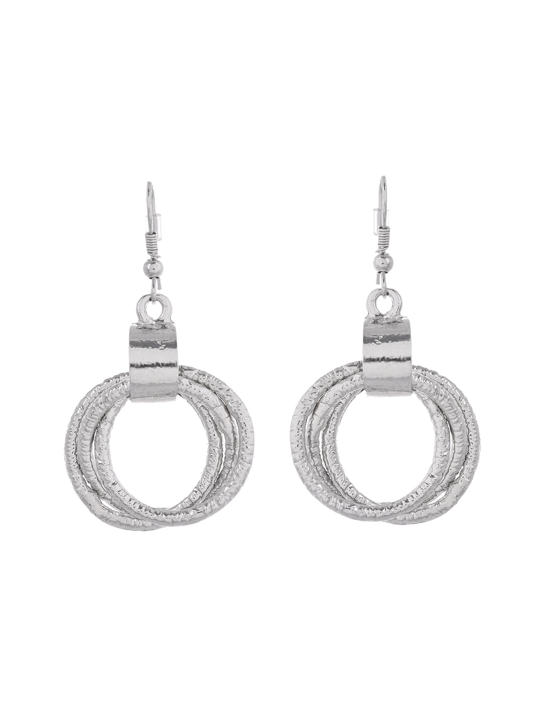 RICHEERA Circular Drop Earrings - Richeera