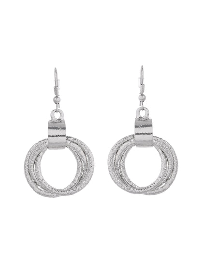 RICHEERA Circular Drop Earrings - Richeera