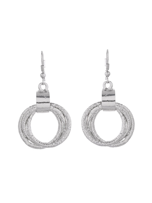 RICHEERA Circular Drop Earrings - Richeera
