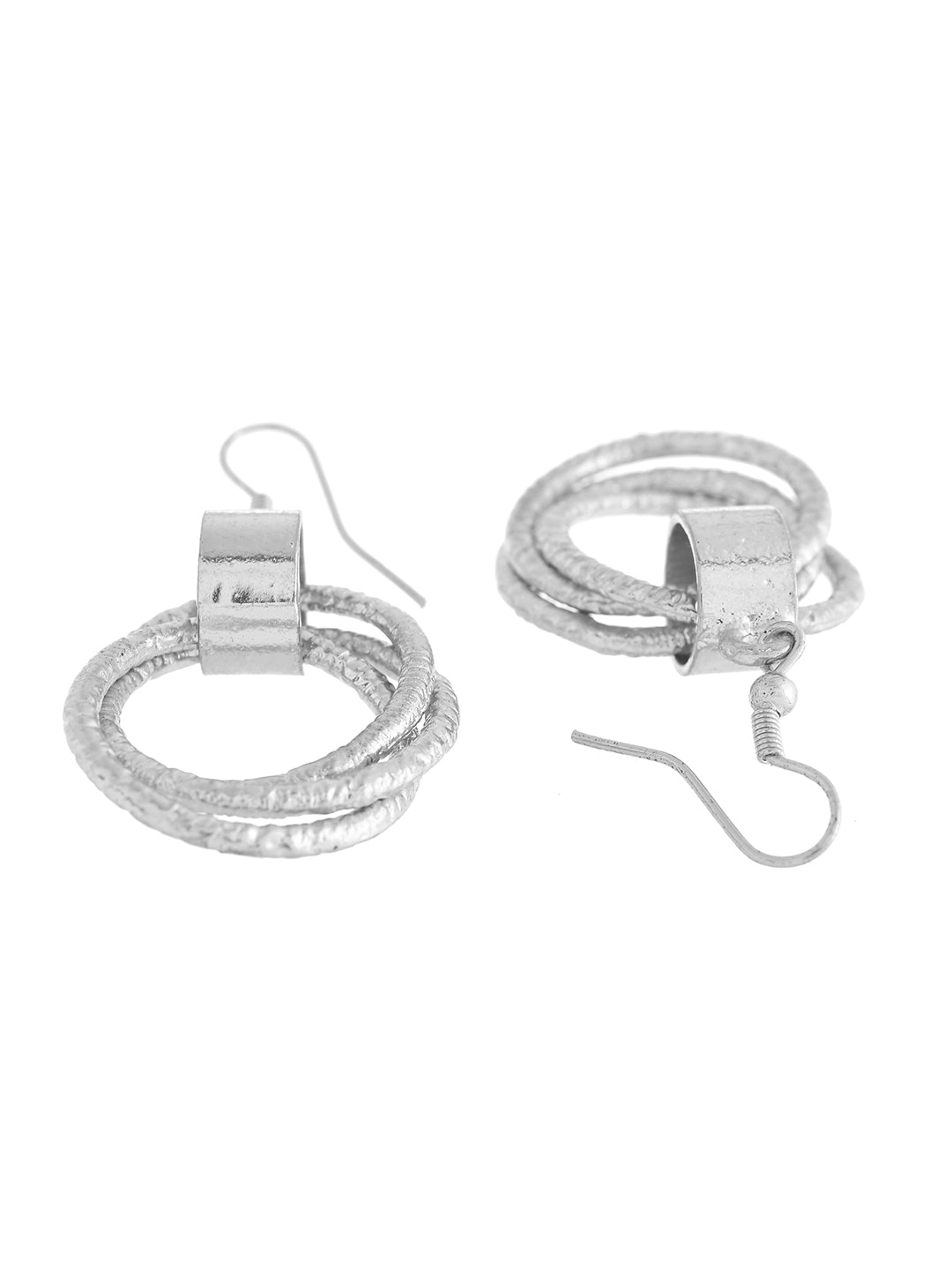 RICHEERA Circular Drop Earrings - Richeera