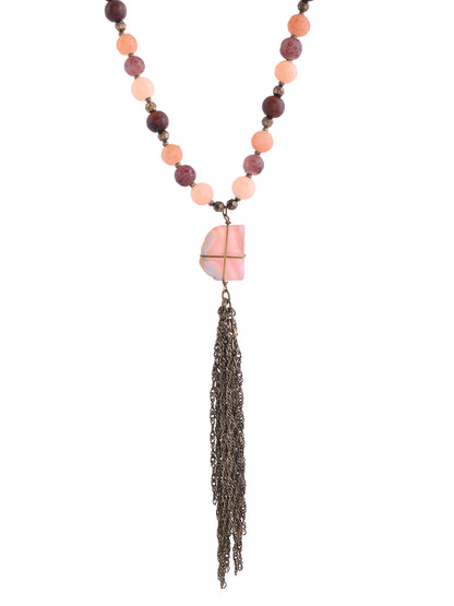 RICHEERA Gold-Plated Bohemian Necklace - Richeera