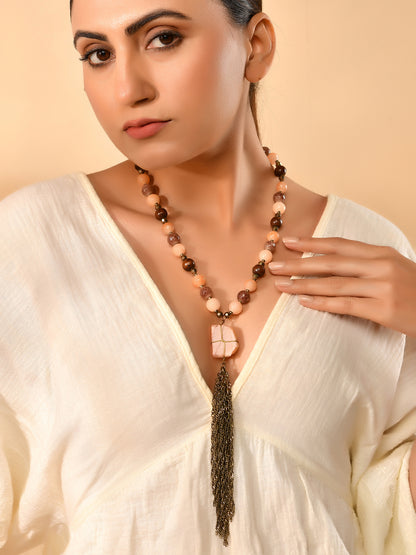 RICHEERA Gold-Plated Bohemian Necklace - Richeera