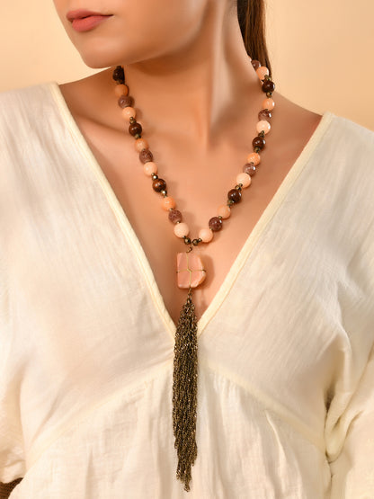 RICHEERA Gold-Plated Bohemian Necklace - Richeera