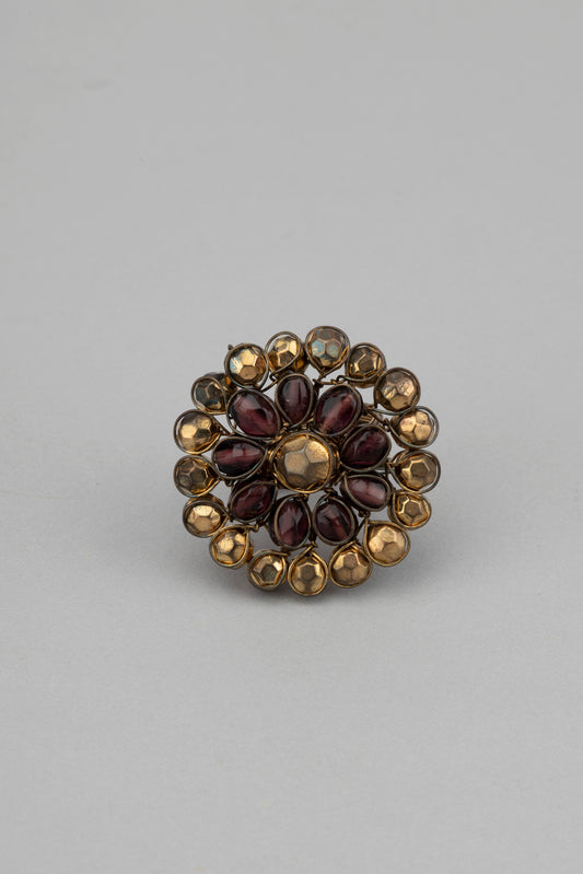 Women-Flower Shape Antique Ring