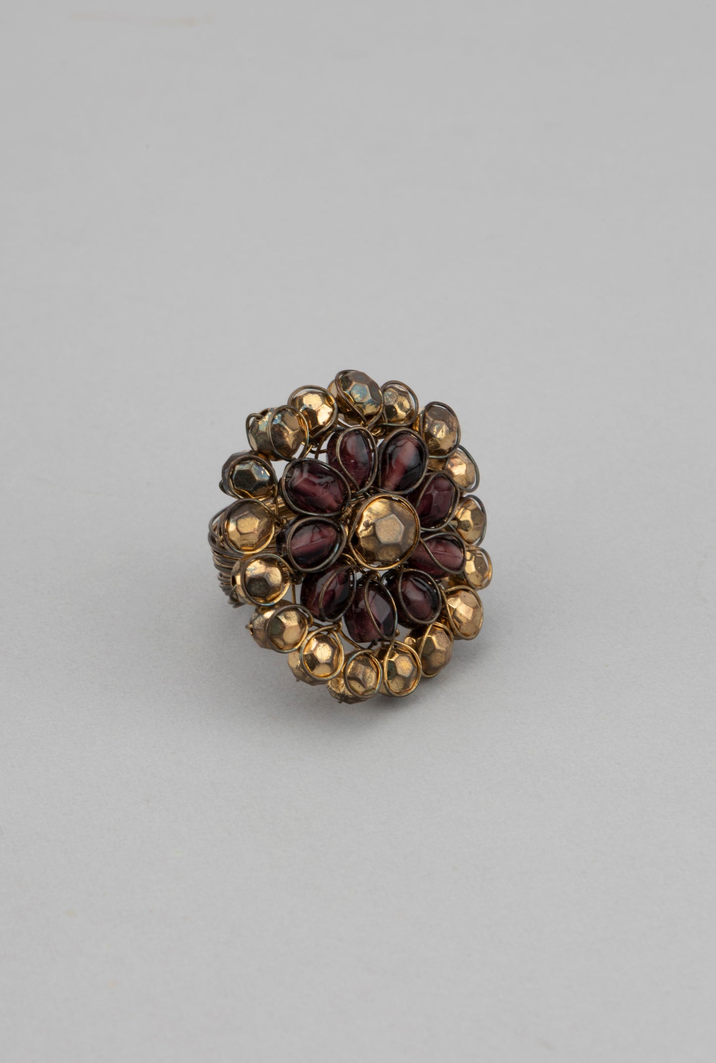 Women-Flower Shape Antique Ring