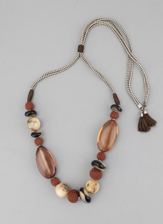 Mutli-Resin Bohemian Necklace