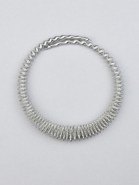 Silver Plated Choker Necklace