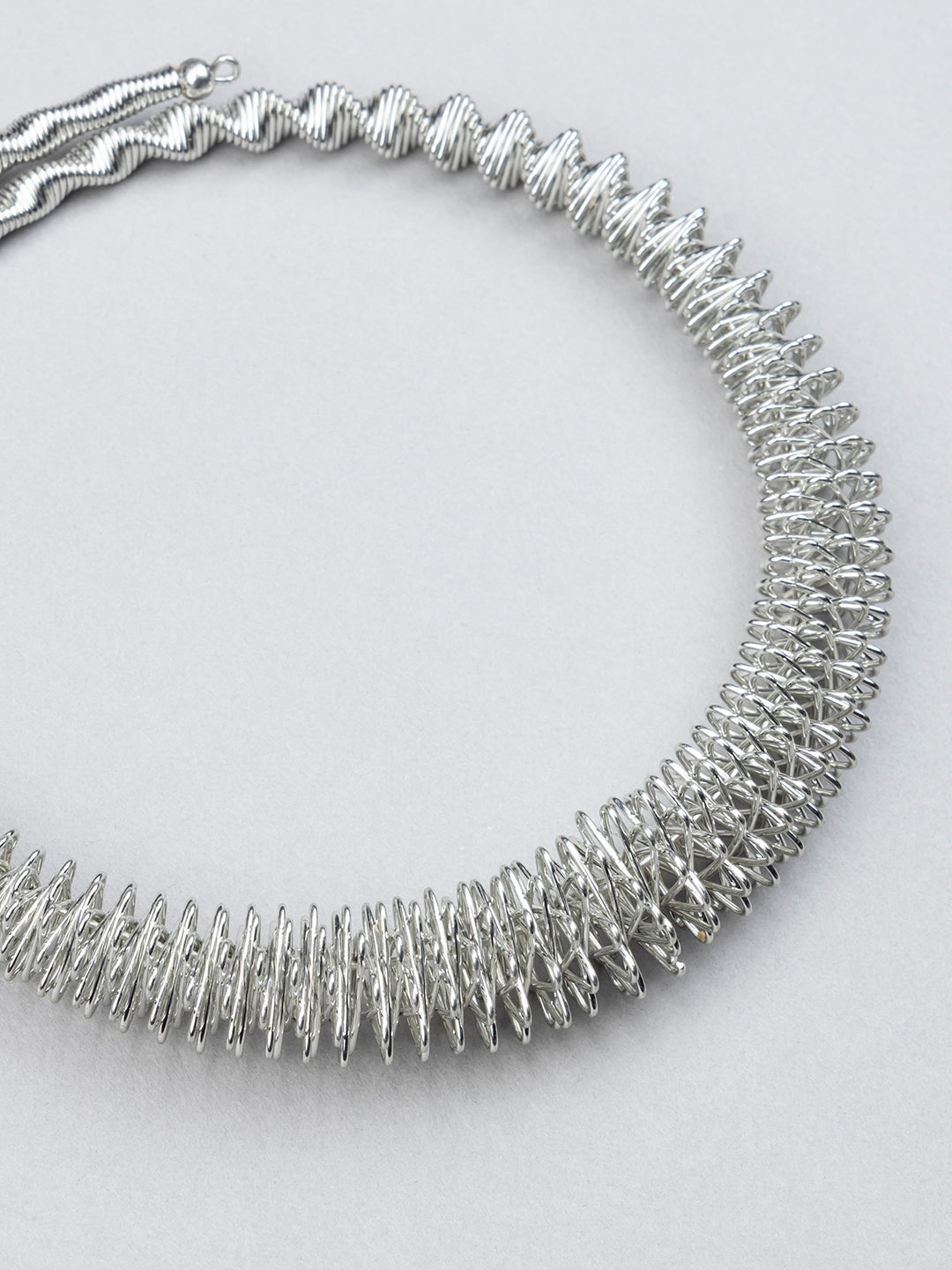 Silver Plated Choker Necklace