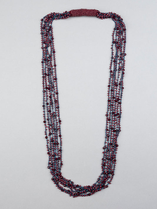 Multi Layered Beaded Necklace