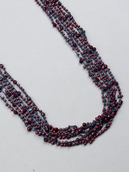 Multi Layered Beaded Necklace