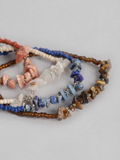 Women Multicoloured Multistrand Bracelet