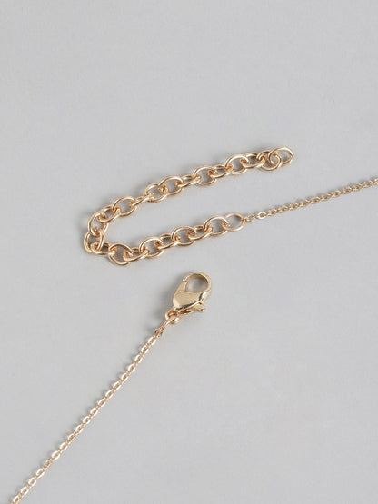 Rose Gold-Plated Blue Chain